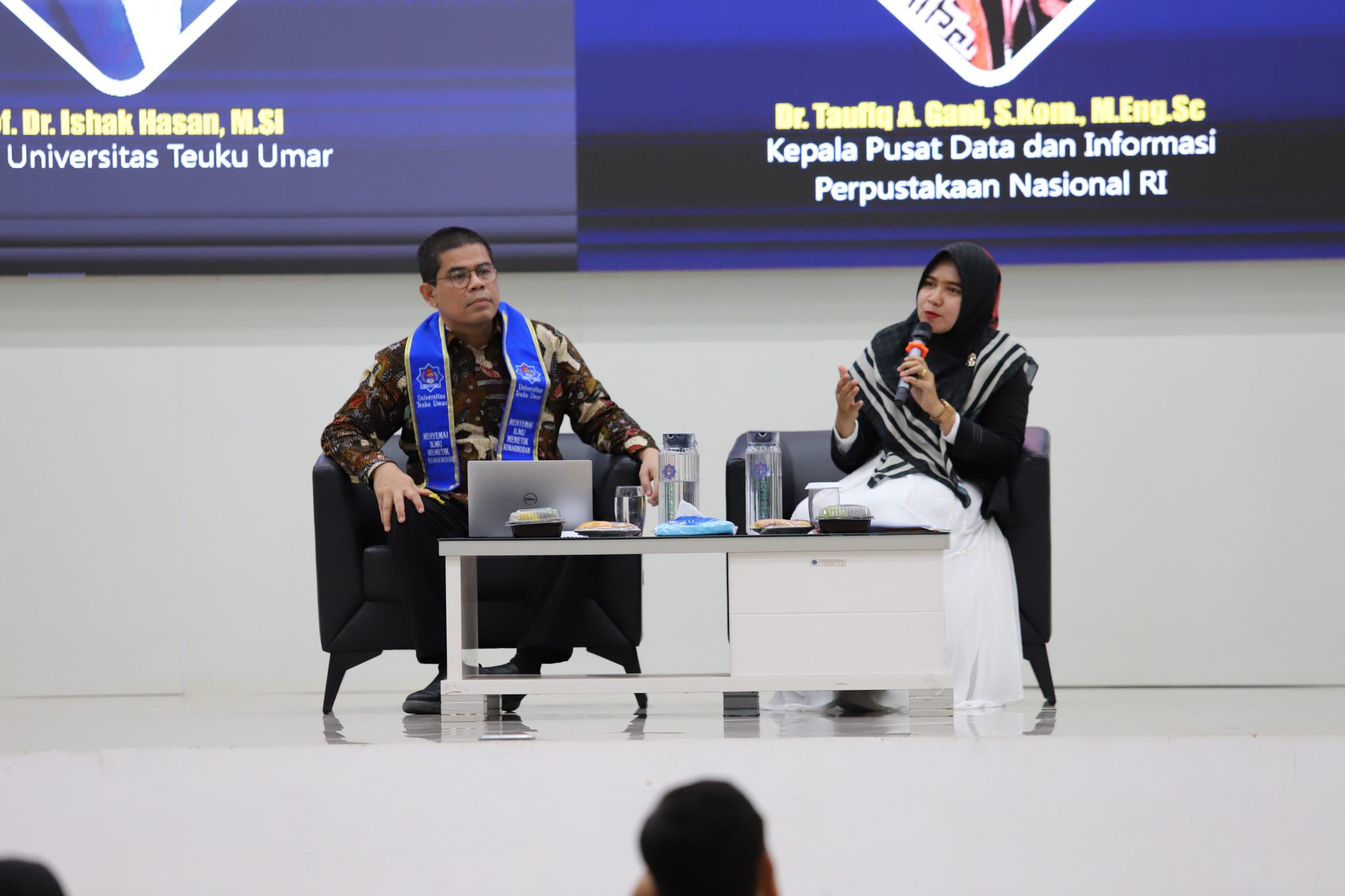 Perpustakaan UTU Gelar Kuliah Umum Kebijakan Implementasi Teknologi di Perpustakaan