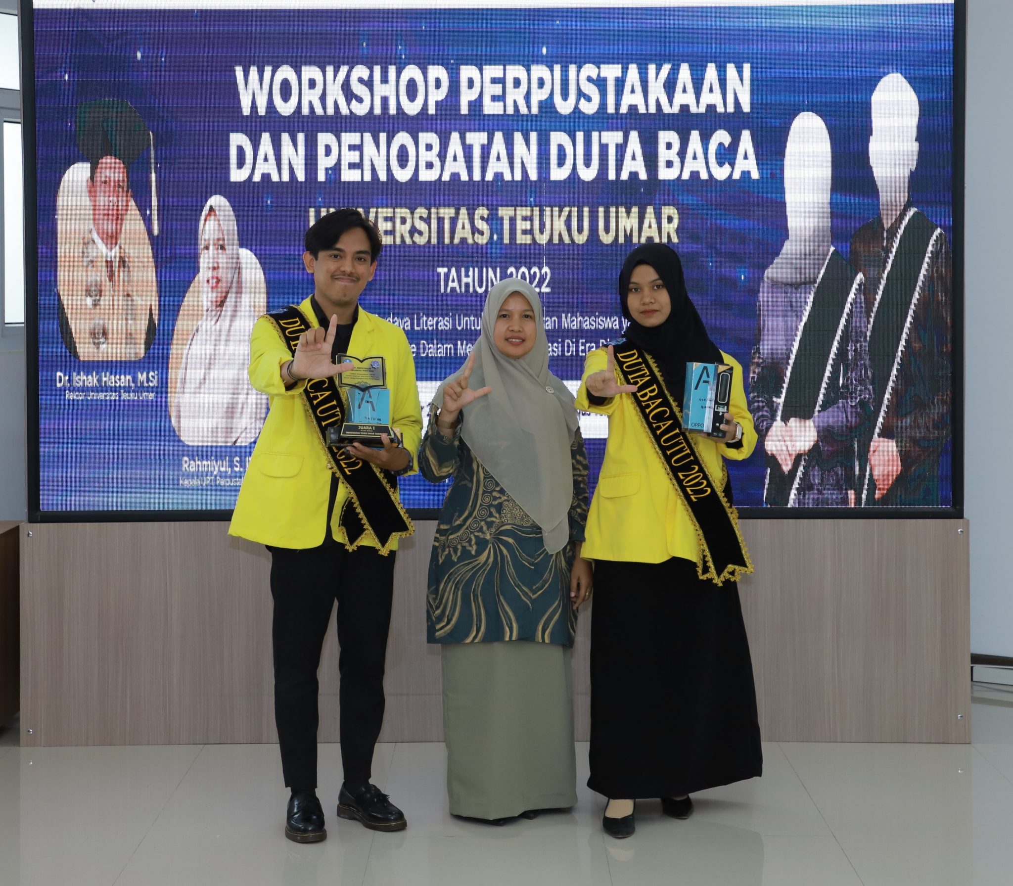 20 Finalis Bersaing Jadi Duta Baca UTU 2023