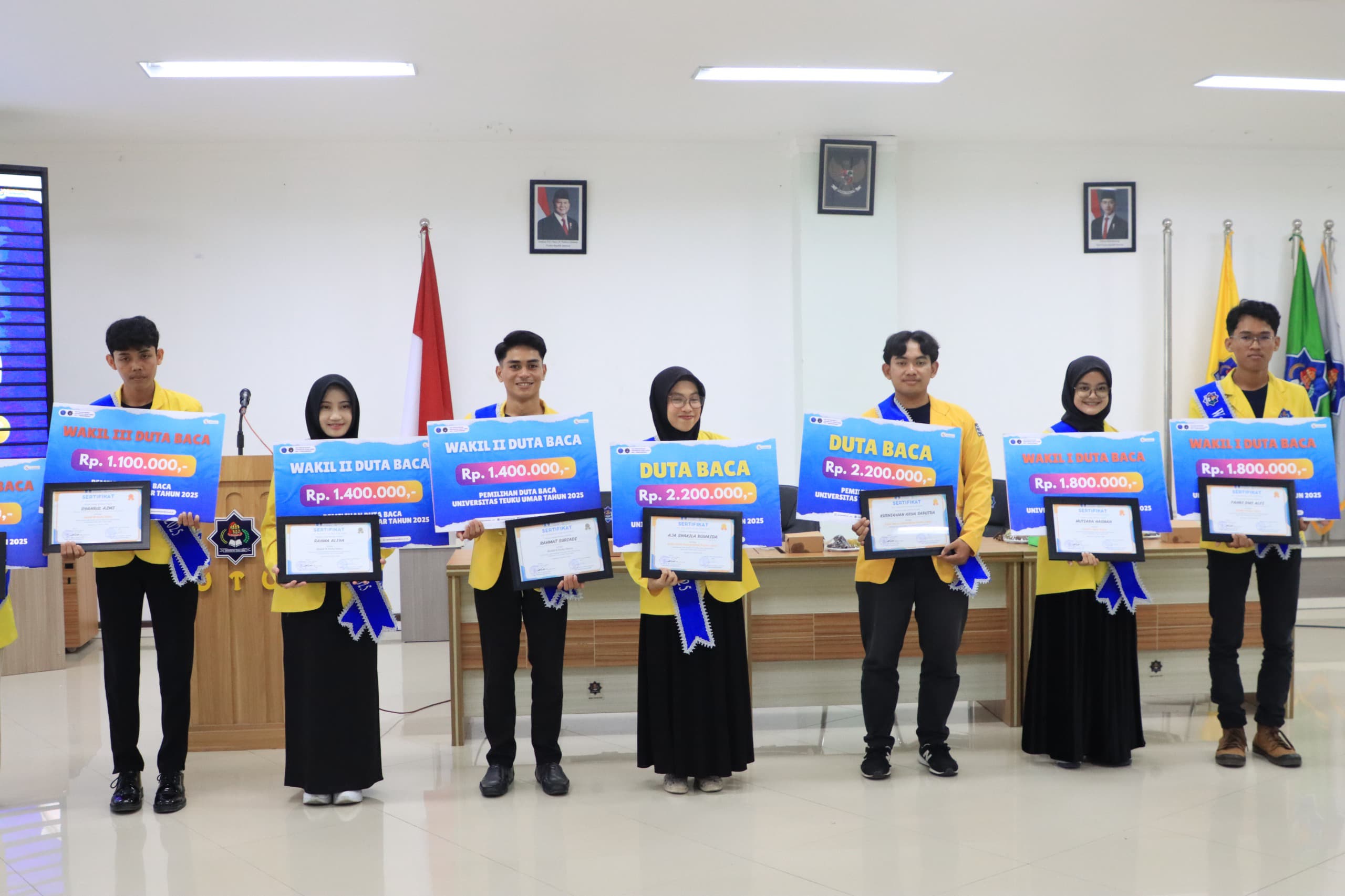 UTU Kukuhkan Duta Baca 2025 Dorong Mahasiswa Hadapi Tantangan Literasi Digital